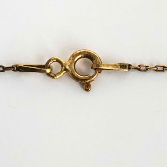 Rose Gold Tone Drop 925K Necllace - Picture 4 of 6